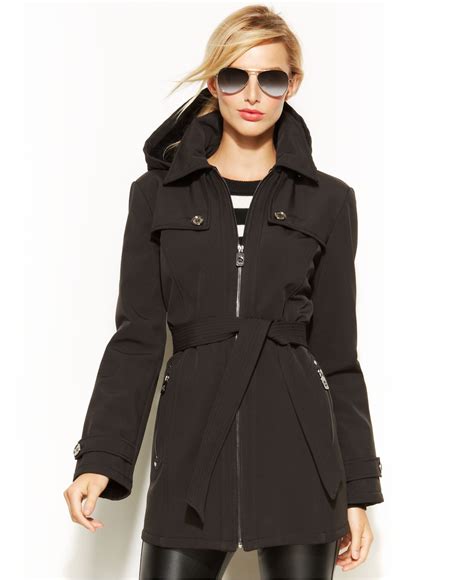 michael kors belted sweater coat|michael kors sweater women's.